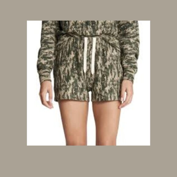 Rag and Bone Green Camo Print City Short - size M - Picture 1 of 8